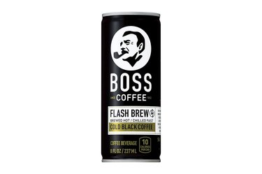 isolated image of boss coffee cold back coffee
