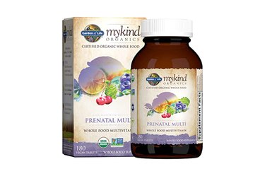 Garden of Life Mykind Organic Prenatal, one of the best prenatal vitamins