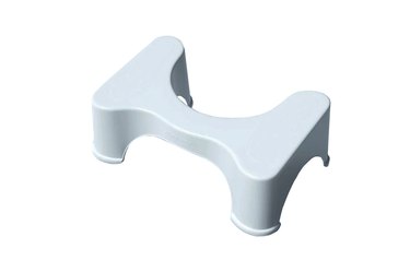 Squatty Potty Stool on a white background, one of the best products for pelvic floor health