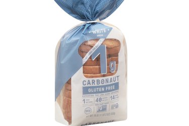 Isolated Image of the low-carb bread Carbonaut Gluten-Free White Bread