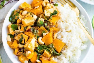 Tofu Pumpkin Curry