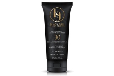 Black Girl Sunscreen with SPF 30, one of the best sunscreens for dark skin