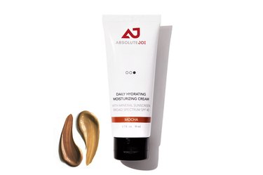AbsoluteJOI Daily Hydrating Moisturizing Cream with SPF 40, one of the best sunscreens for dark skin