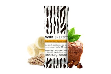 Verb Chocolate Chip Banana Bread Caffeinated Energy Bar