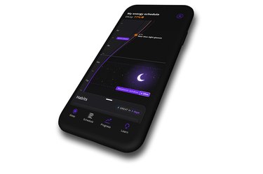 RISE science app on a smartphone screen, one of the best sleep apps