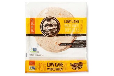 Isolated Image of the low-carb bread La Tortilla Factory Low-Carb Whole Wheat Original Size