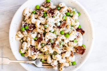 One-Pot Pasta With Peas and Bacon