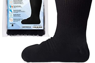 IMPRESA Extra Width Socks for Lymphedema, one of the best wide-calf socks