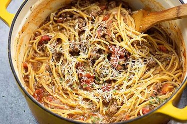 Eintopf-Spaghetti