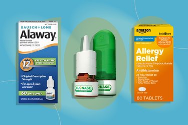 Bausch + Lomb, Flonase and Amazon Basic Care best allergy medicine
