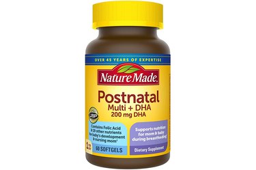 Nature Made Postnatal With DHA, one of the best postnatal vitamins