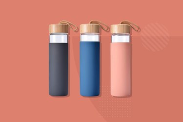 Yomious Borosilicate Glass Water Bottle