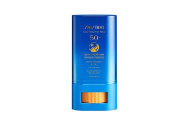 Shiseido SPF 50 Clear Sunscreen Stick, one of the best waterproof sunscreens