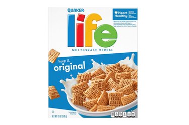 Isolated image of low-fat cereal