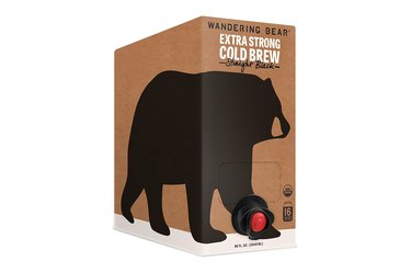 isolated image of wandering bear cold brew