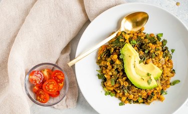 Lentil Stew with Kale recipe.
