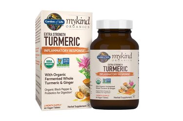 The best turmeric supplement Garden of Life mykind Extra Strength Turmeric