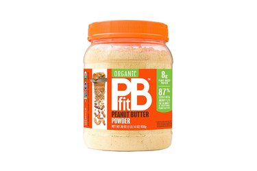 isolated image of PBFit peanut butter powder