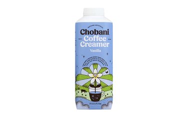 isolated image of chobani coffee creamer flavoring in vanilla