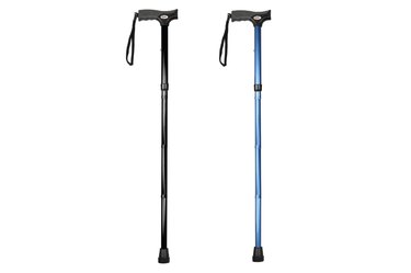Carex Soft Grip Derby Adjustable Walking Cane, one of the best canes to use after a hip replacement