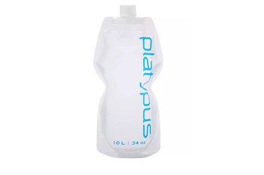 Platypus 1L SoftBottle as best running water bottle.