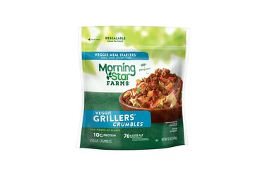 the best vegan meat Morningstar Farms Veggie Grillers Crumbles