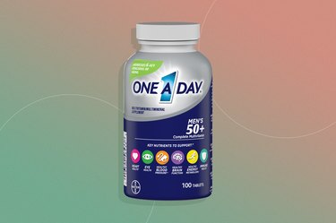 One a Day Men's 50+ Healthy Advantage, a top vitamin for men over 50.