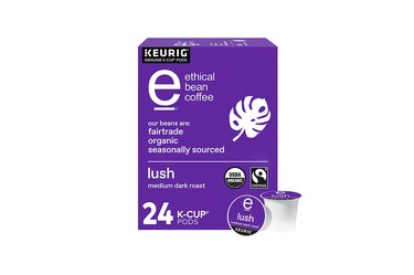 box of Ethical Bean Coffee Pods
