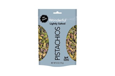 isolated image of Wonderful Pistachios, a great snack for runners.