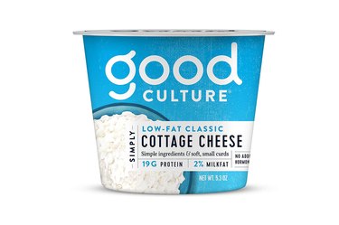 isolated image of Good Culture Cottage Cheese, a great post-run snack for runners