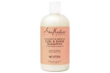 SheaMoisture Curl and Shine Coconut Shampoo for Curly Hair, one of the best sulfate-free shampoos