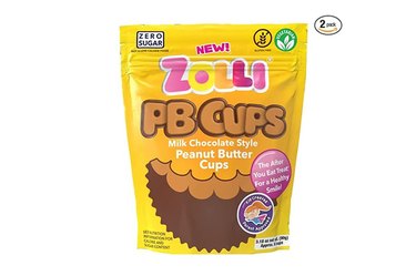 Zolli Peanut Butter Cups bag with white background