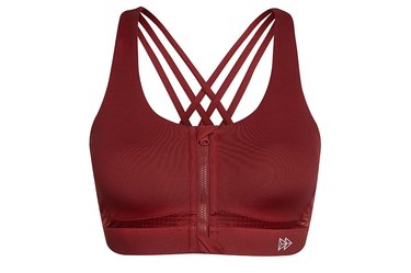 Yvette Strappy Zip Front High-Impact Sports Bra as best Amazon Prime Day deal