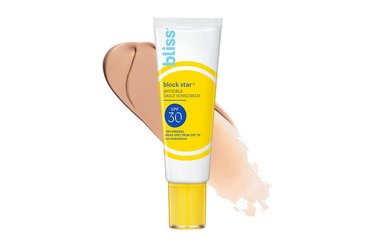 Bliss Block Star Invisible Daily Sunscreen, one of the best sunscreens for sensitive skin