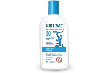 Blue Lizard Australian Sunscreen, one of the best sunscreens for sensitive skin