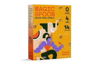 Magic Spoon peanut butter cereal box