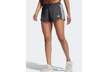 Adidas Pacer 3-Stripes Woven Shorts as best Labor Day sale workout clothes