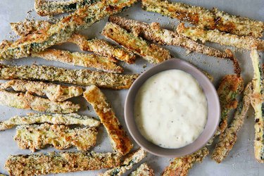 Oven-Baked Zucchini Fries