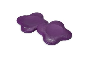 purple Gaiam Yoga Knee Pad