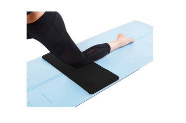 black Heathyoga Yoga Knee Pad