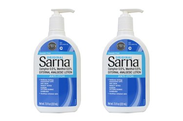 Sarna Original Anti-Itch Moisturizing Lotion, the best anti-itch cream