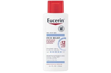 Eucerin Itch Relief Intensive Calming Lotion, one of the best anti-itch creams