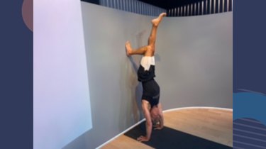 4. Supported Handstand