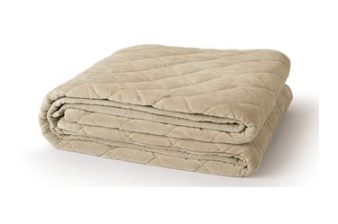 Saatva Organic Weighted Blanket, one of the best weighted blankets