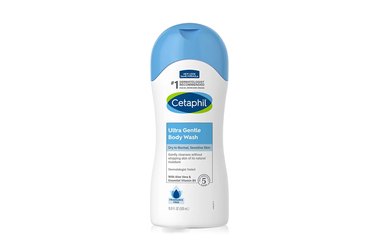 Cetaphil Fragrance-Free Ultra Gentle Refreshing Body Wash, one of the best fragrance-free body washes for sensitive skin