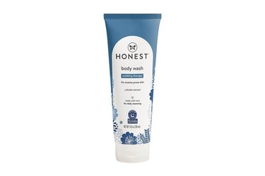 The Honest Company Eczema Soothing Therapy Body Wash, one of the best fragrance-free body washes for sensitive skin