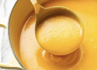 A simple butternut squash soup for a sore throat