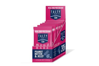 Box of six Talty Protein Bars