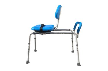 Gateway Premium Sliding Bath Transfer Bench With Swivel Seat-Padded, one of the best shower chairs