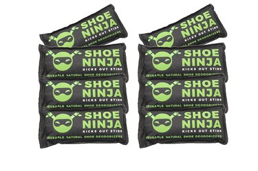 Shoe Ninja Charcoal Shoe Deodorizer Inserts, one of the best shoe deodorizers